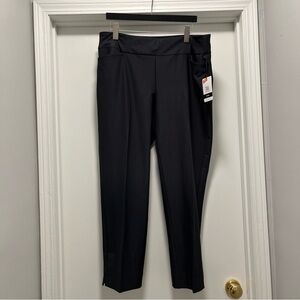 NEW Tail White Label 28" Pull On Ankle Pant,Onyx Black Size 18 Black Dress Pants